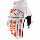 Luvas 100% AIRMATIC 2 Branco / Laranja M