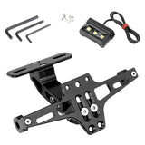 Soporte Matrícula Universal Con Luz De Matrícula