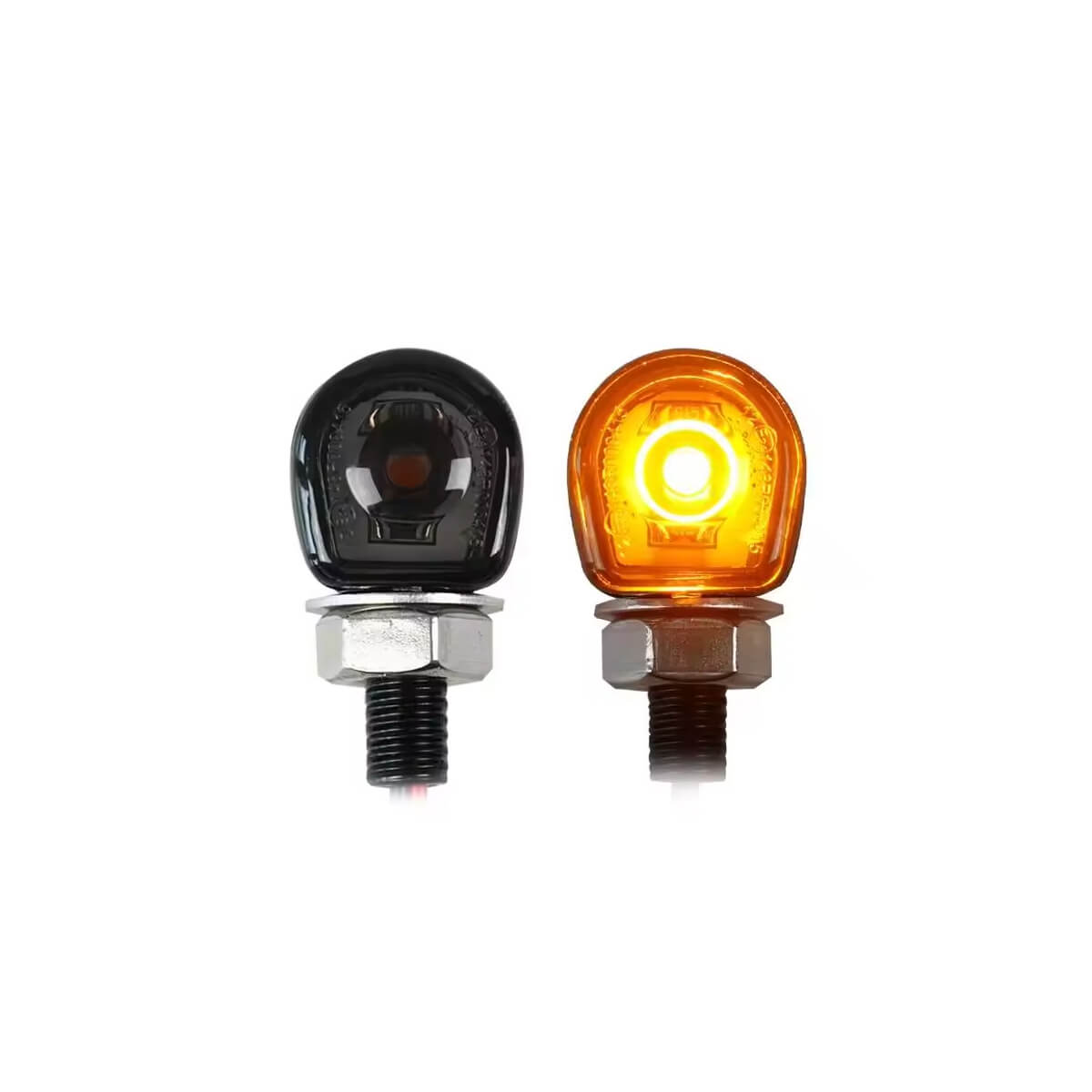 Piscas Boober Led 1 Led Pretos