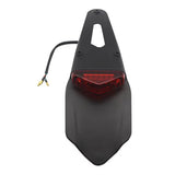 Soporte de matrícula Enduro universal (Rojo)