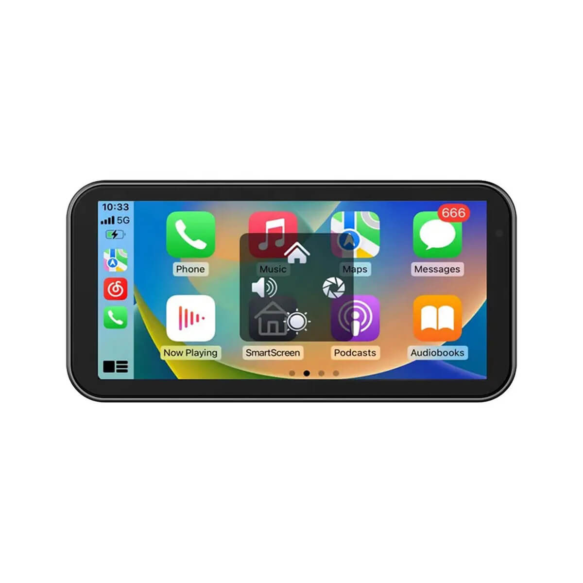 Wireless Carplay / Android Auto for Motorcycle 6.25" with Cameras
