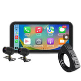 Wireless Carplay / Android Auto for Motorcycle 6.25" with Cameras