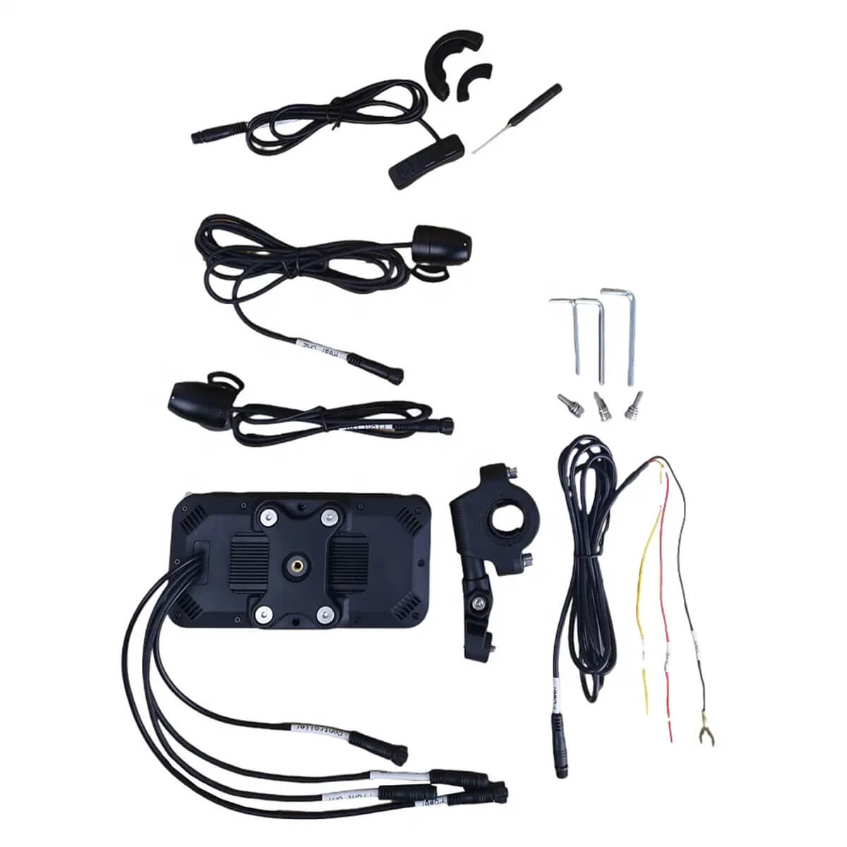 Wireless Carplay / Android Auto for Motorcycle 6.25" with Cameras