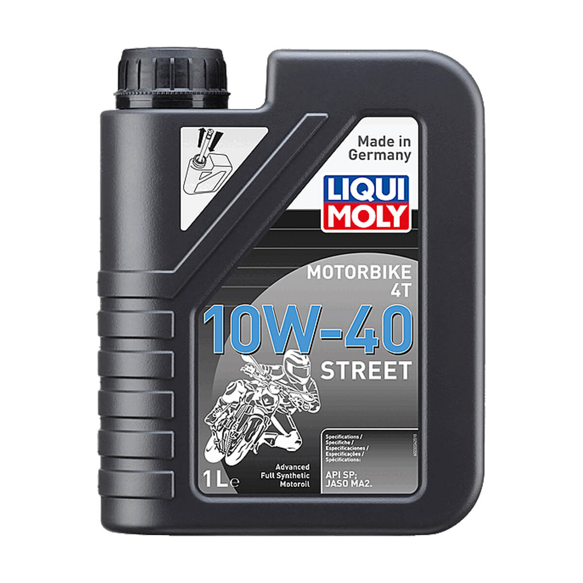 Óleo Liqui Moly Advanced Full Synthetic Street 10w40 4T(1L)