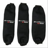 Fundas de Amortiguador Suzuki LTZ 400 Negro (Bordado)