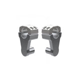 Elevadores de manillar 22 mm - 28 mm pulidos