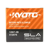 Batería KYOTO 12N7-3B (Cargada y Activada)