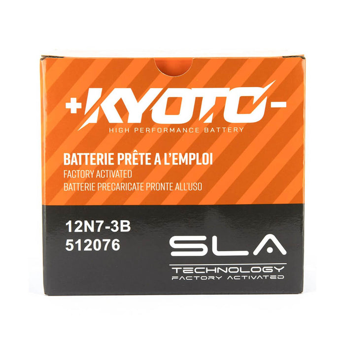 Bateria KYOTO 12N7-3B (Carregada e Ativa)