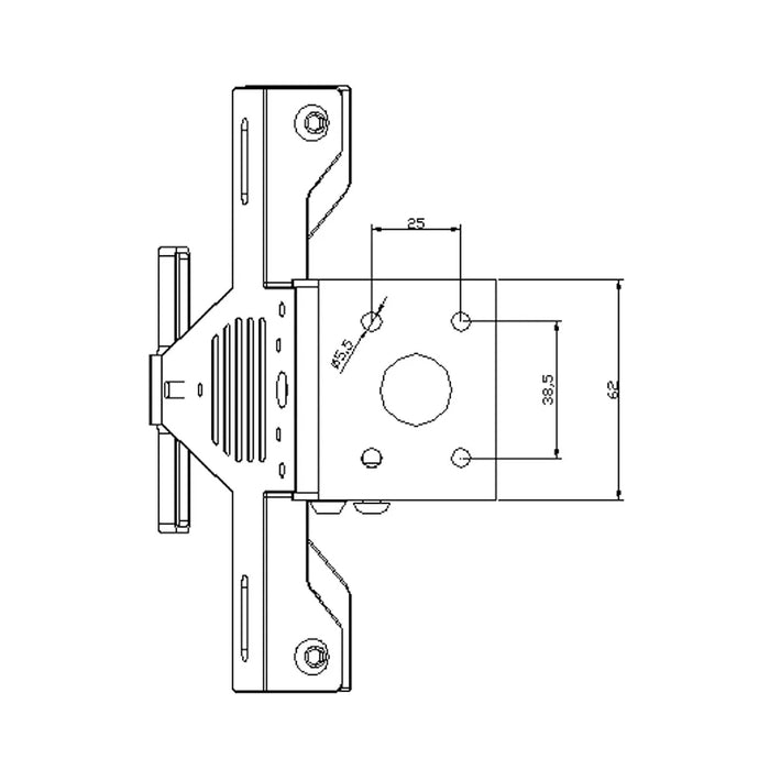 Suporte de Matricula Universal PUIG 1539N