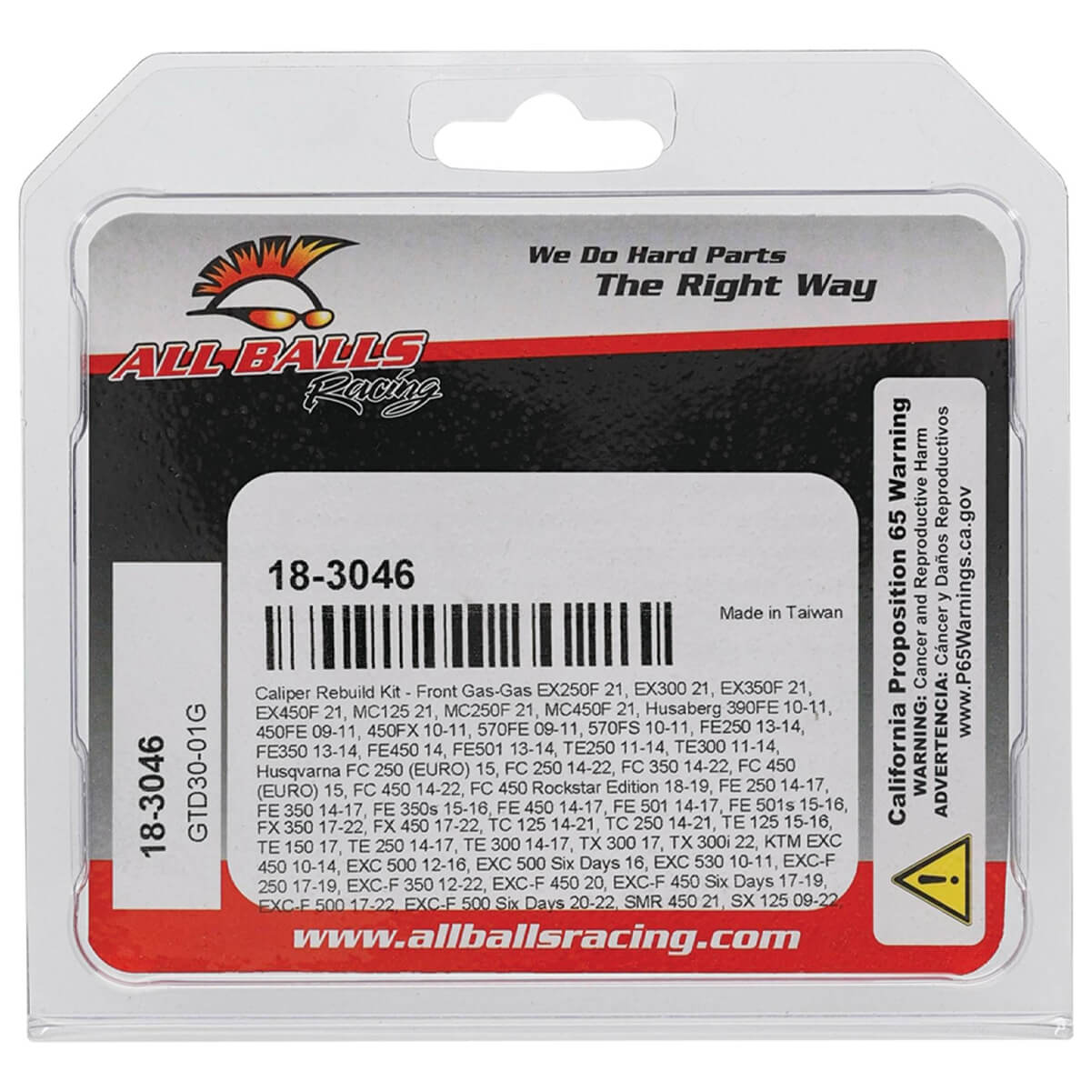 Kit Reparação Pinça Travão Frontal  KTM/ Husqvarna/ GasGas