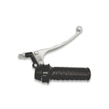 Punho Acelerador Completo Preto/ Polido C/Mola