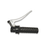 Punho Acelerador Completo Manete Chapa Preto/ Polido