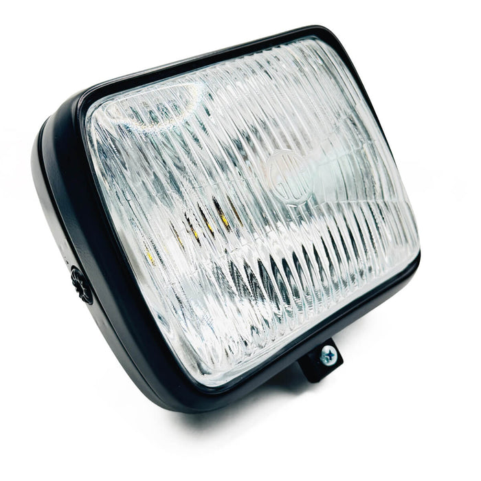 Farol Retangular Vidro Branco Sachs Lotus/ Fuego/ Macal M83