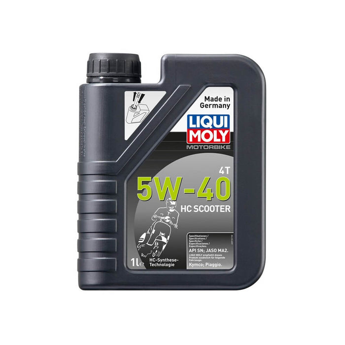 Óleo Liqui Moly HC Sintético Scooter 5w40 4T (1Litro)