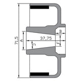 Volante Magnetico - 210R037 HPI