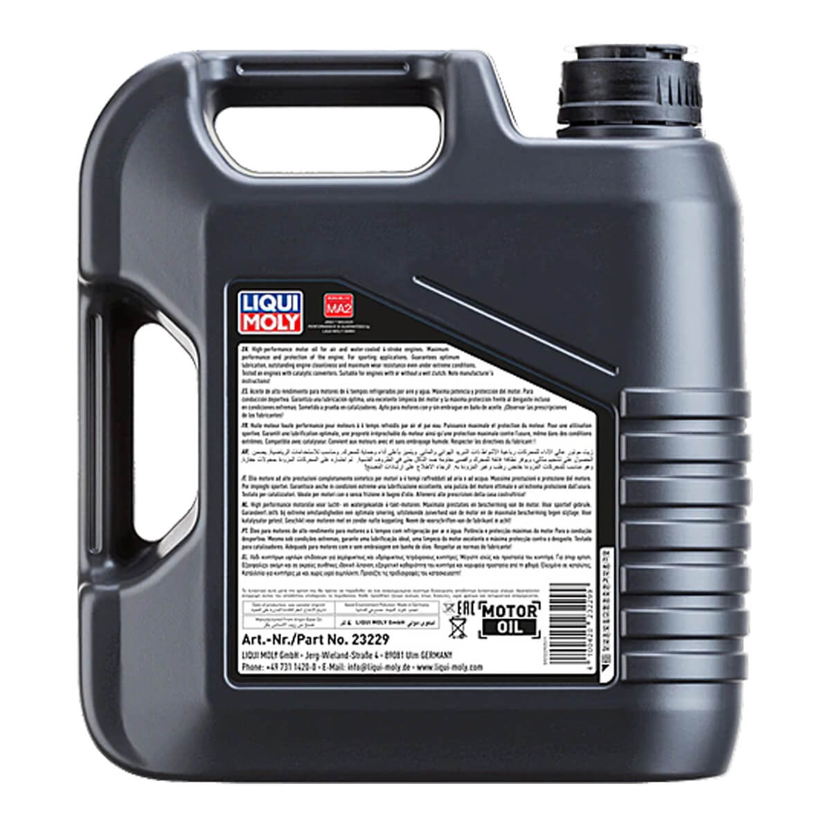 Óleo Liqui Moly Advanced Full Synthetic Street 15w50 (4L)