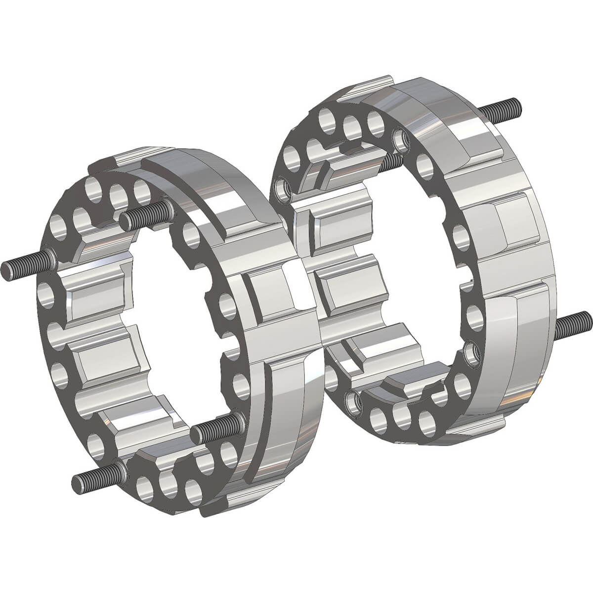 Alargadores de Roda Frente Hard Racing 45MM QUAD/ ATV