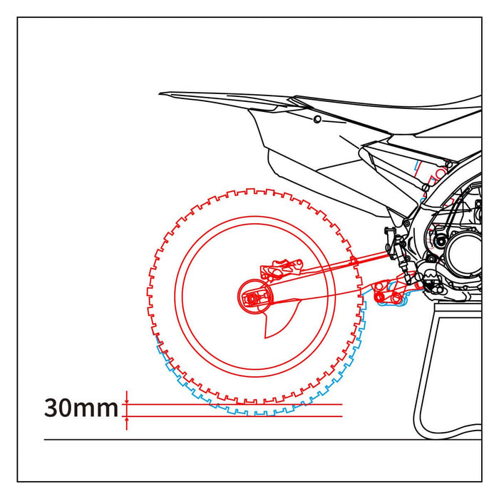 Kit Rebaixamento Suspensão Traseira KAYABA/ WP 46mm -30mm