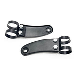 Abraçadeira/ Suporte de Farol Famel Preto (Par)