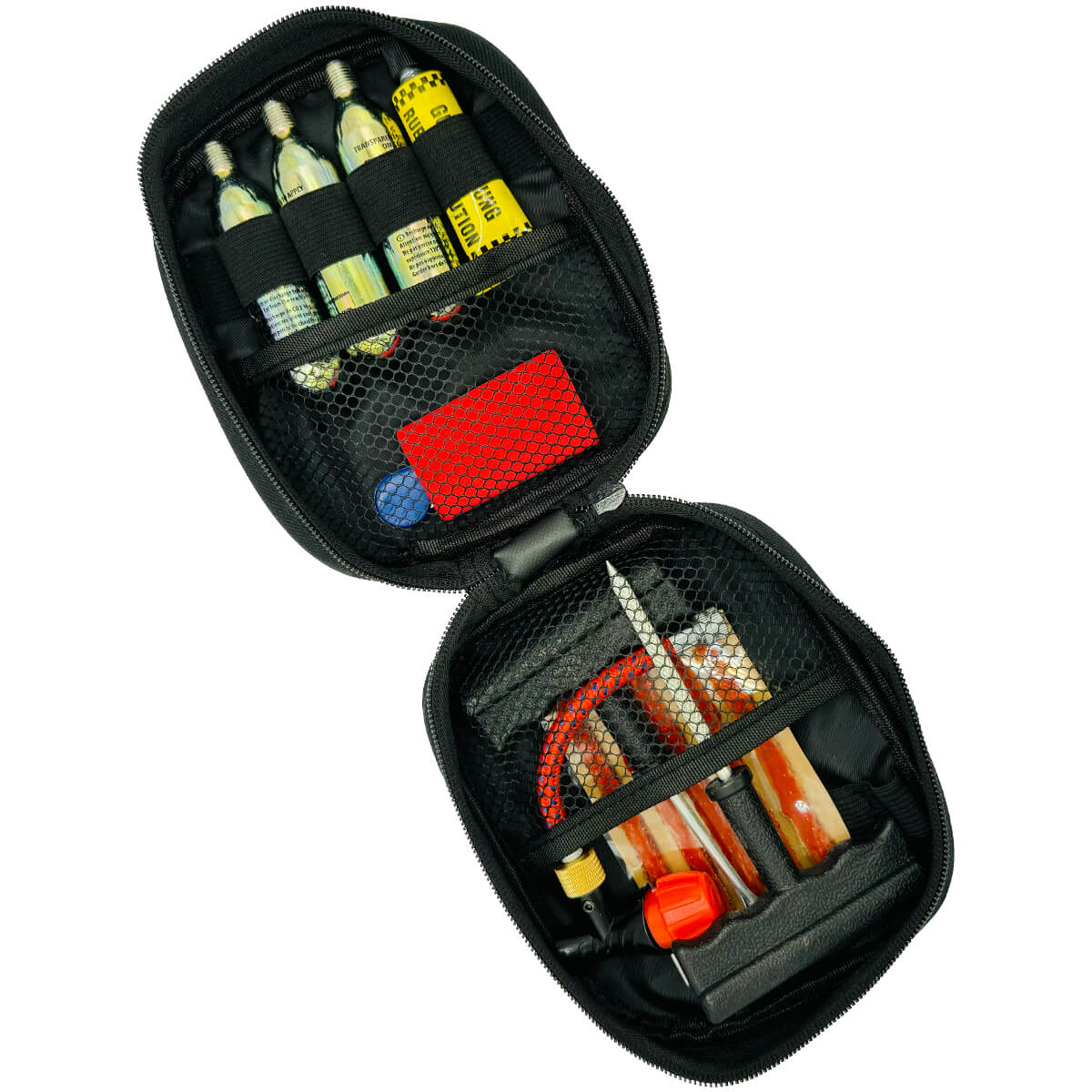 CO2 Tubeless Tyre Repair Kit with Bag