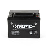 Bateria KYOTO GB4L-B / YB4L-B (Carregada e Ativa)
