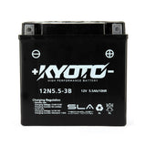 KYOTO 12n5.5-3b SLA Battery (Charged and Activated)