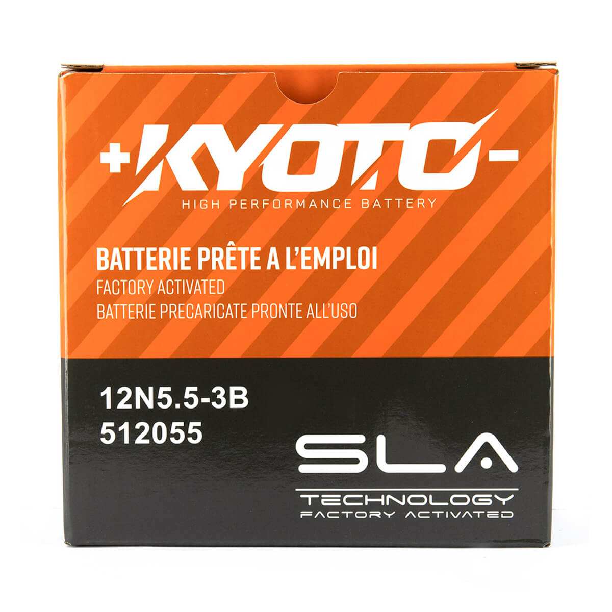 KYOTO 12n5.5-3b SLA Battery (Charged and Activated)