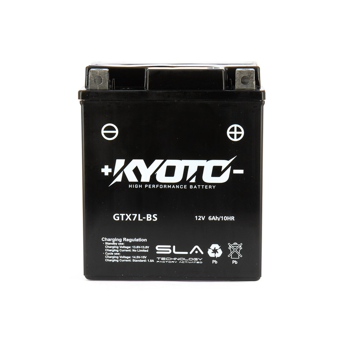 Bateria KYOTO CTX7L / YTX7L (Carregada e Ativa)