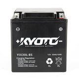 Batería KYOTO GIX30L / YIX30L (Cargada y Activada)