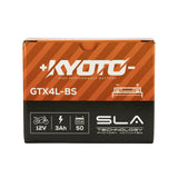 Bateria KYOTO GTX4L-BS / YTX4L-BS (Carregada e Ativa)