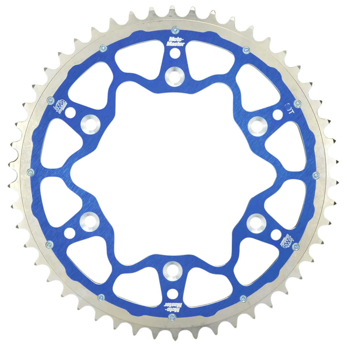 Cremalheira MOTO-MASTER Dual Ring Fusion 50T Azul Husqvarna