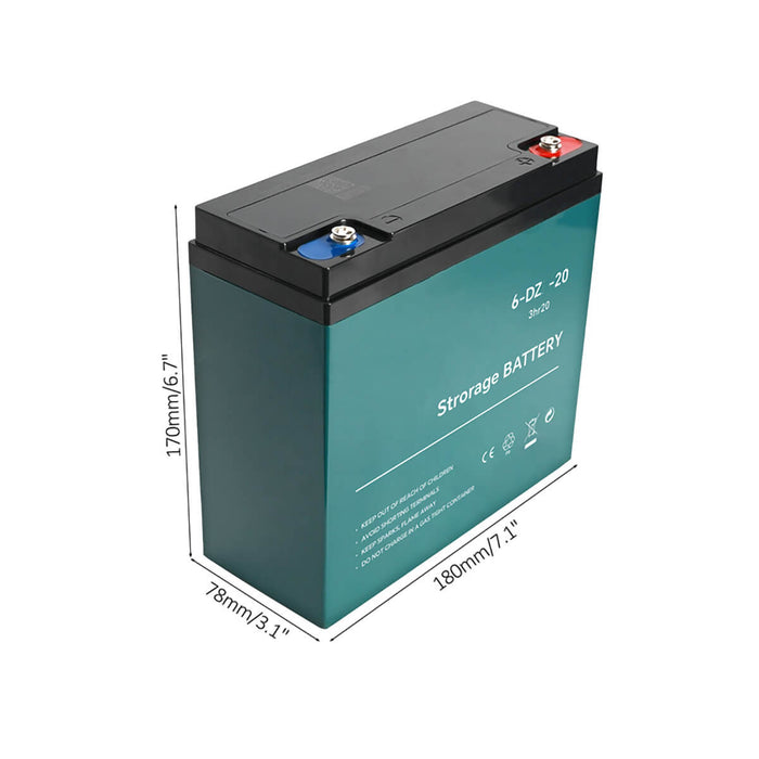 Bateria Scooter 6-DZM-20/ 6-DZF-20 20AH (GEL)
