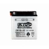 Batería KYOTO CB10L-A2 / YB10L-A2 (Convencional)