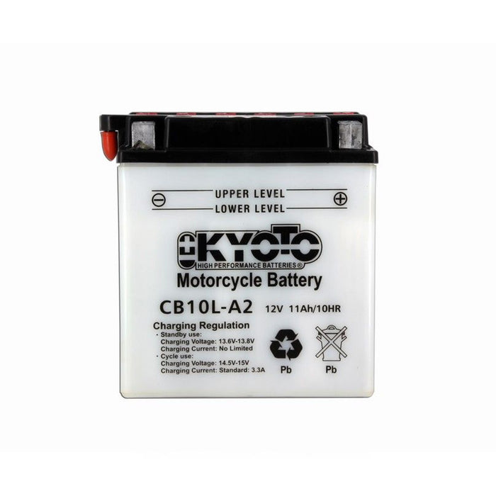 Bateria KYOTO CB10L-A2 / YB10L-A2 (Convencional)