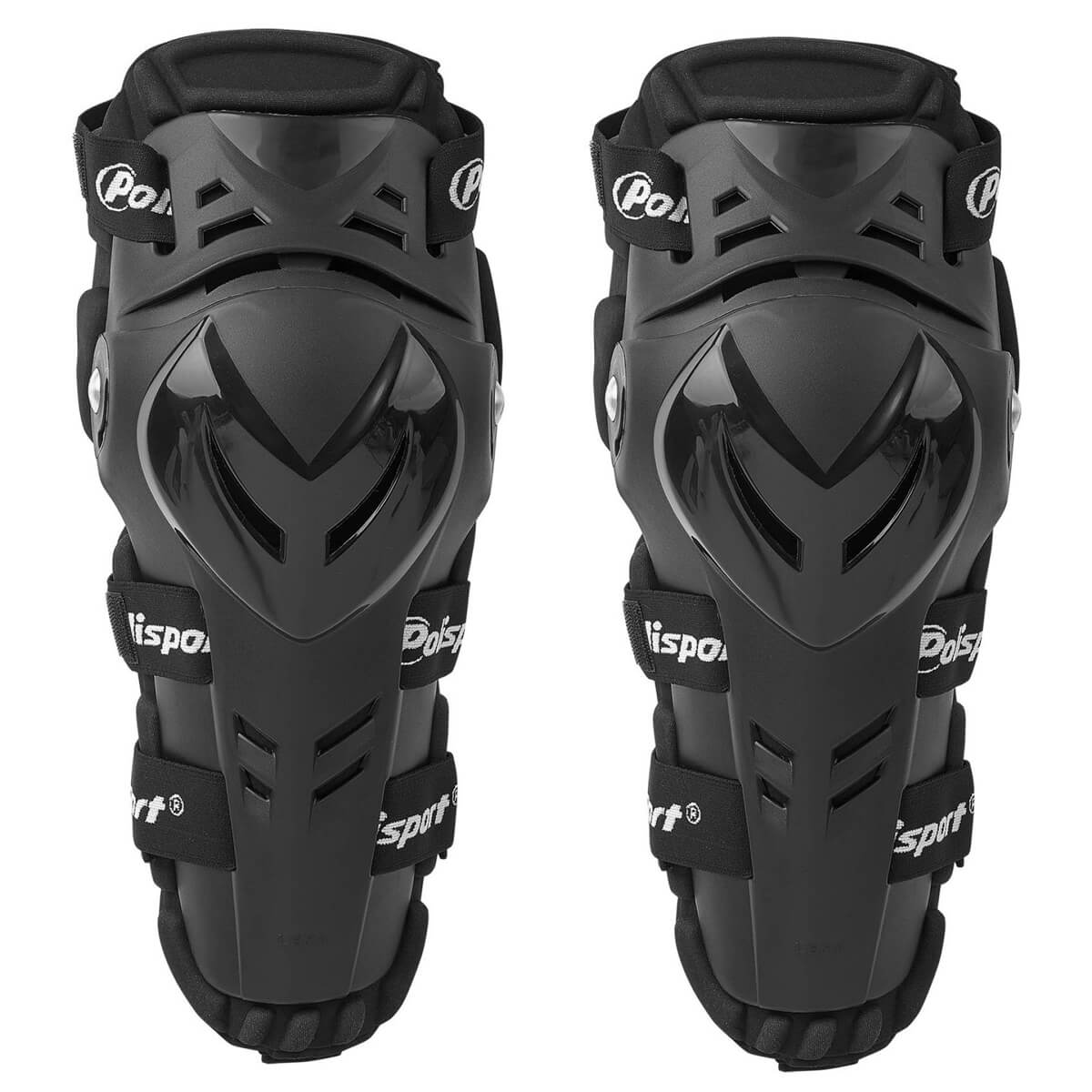 Joelheiras Articuladas DEVIL Pretas POLISPORT