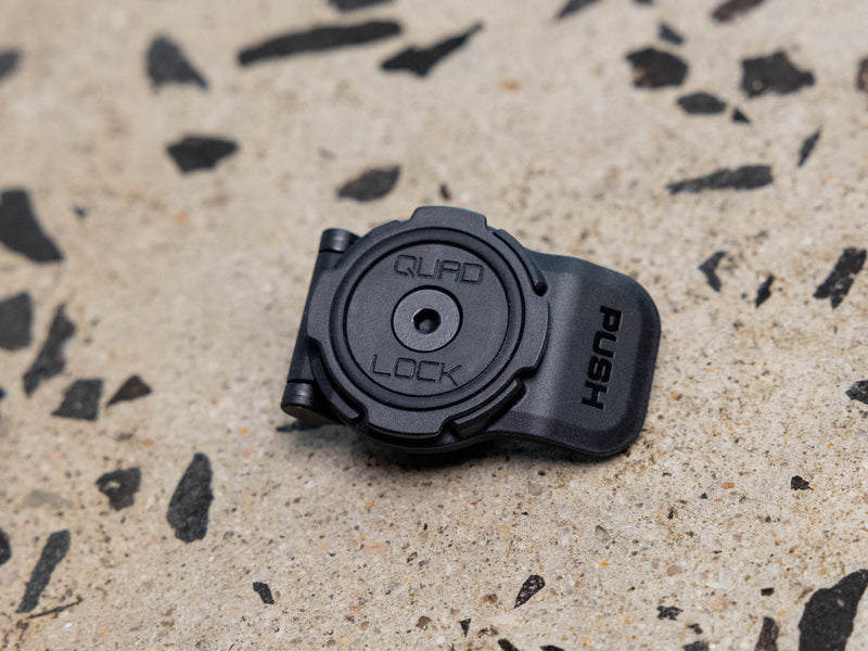 Cabeçote Suporte Telemóvel Preto QUAD LOCK