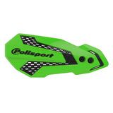 MX Flow Green Handguards POLISPORT