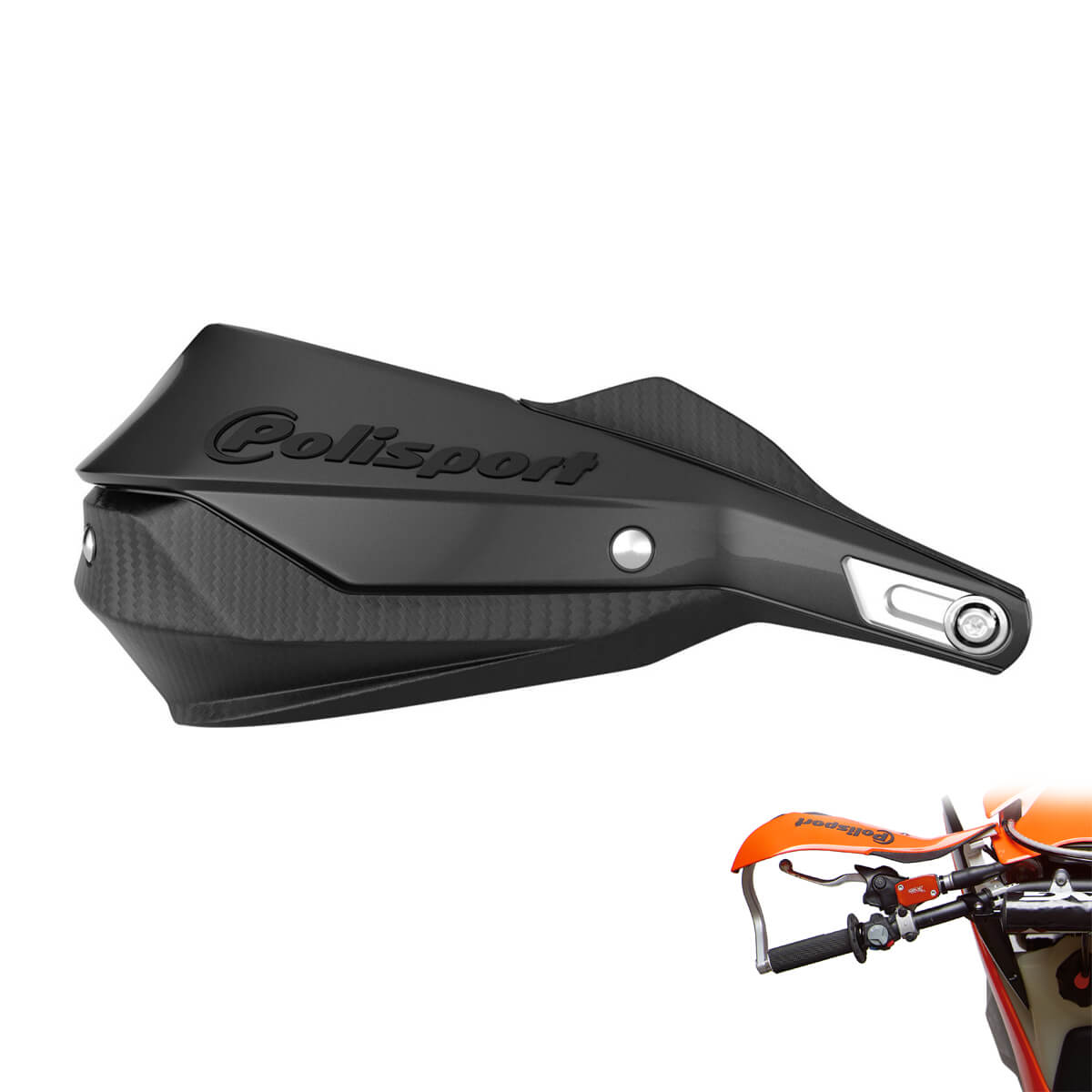 Protectores de Manos Trail Blazer Negro Tenere 700 (2019-26)