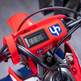 Universal Handlebar Pad with Red UP DESIGN Clock