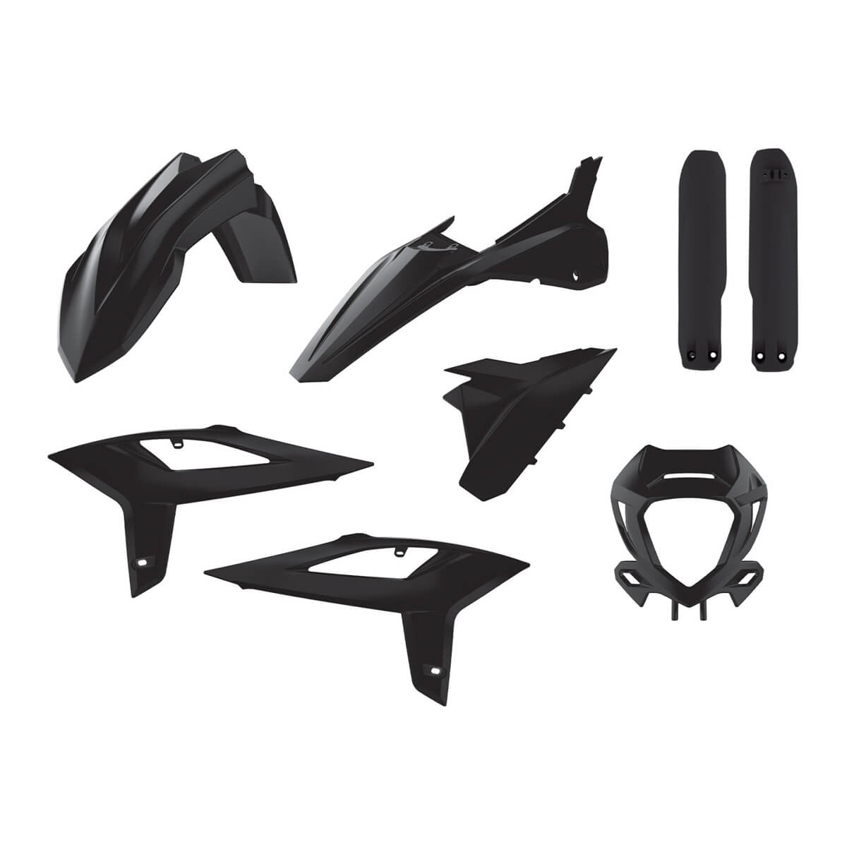 Kit Plásticos Completo Beta RR 2T/4T (2020-22) Preto