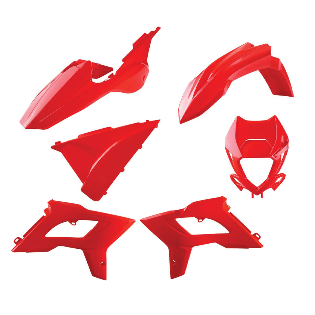 Kit Plásticos Restyling Beta RR 2T/4T (2018-19) Vermelho