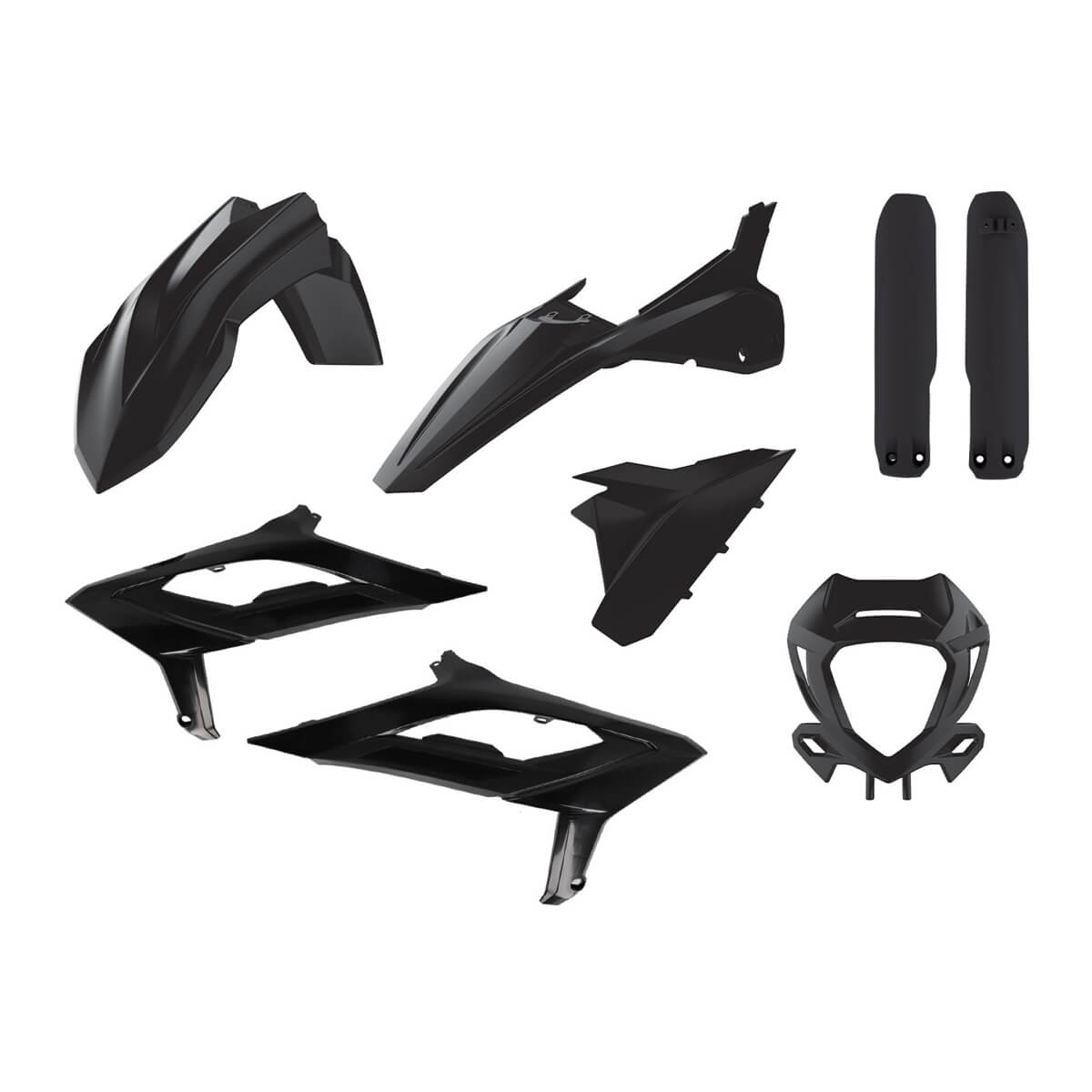 Kit Plásticos Completo Beta RR 2T/4T (2023-24) Preto