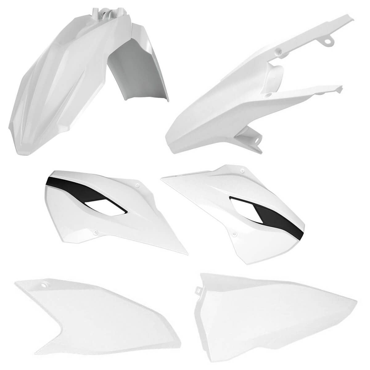Kit Plásticos Completo Husqvarna TE/FE 2014-2016 Branco
