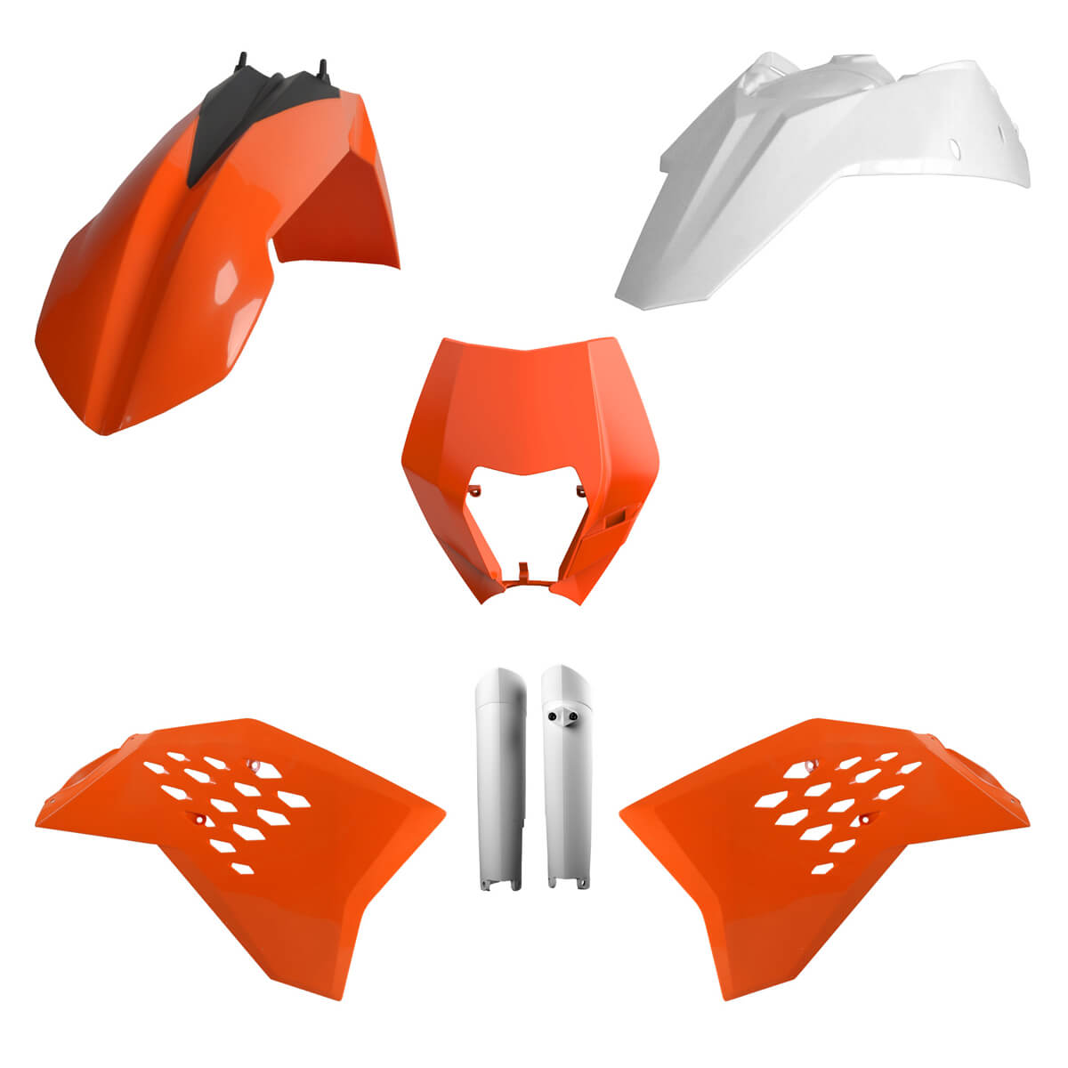 Complete Plastics Kit KTM EXC/EXC-F (2008-11) OEM