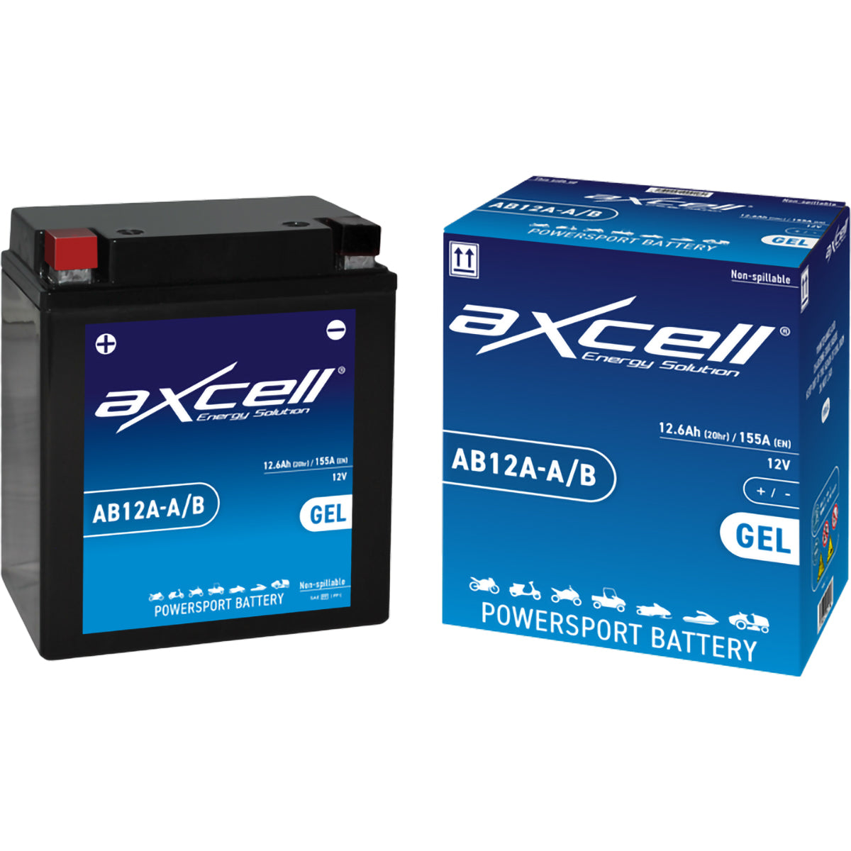 Bateria AXCELL AB12A-A/B / YB12A (12N12A-4A-1)
