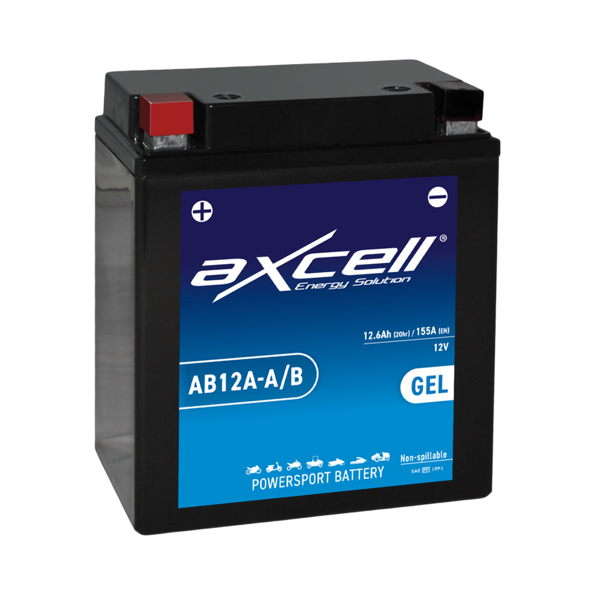Bateria AXCELL AB12A-A/B / YB12A (12N12A-4A-1)