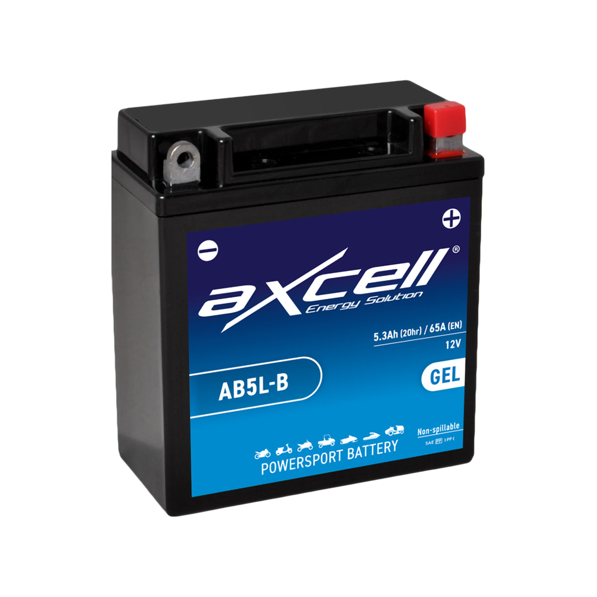 Bateria AXCELL AB5L-B / YB5L-B (Carregada e Ativa)