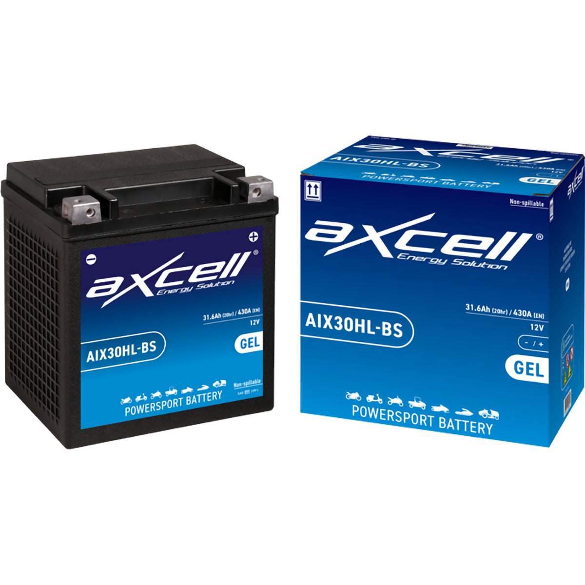 Bateria AXCELL AIX30HL / YIX30HL (Carregada e Ativa)