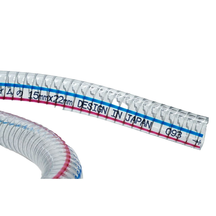 Tubo Radiador Transparente Reforçado Universal 15x22mm (1M)