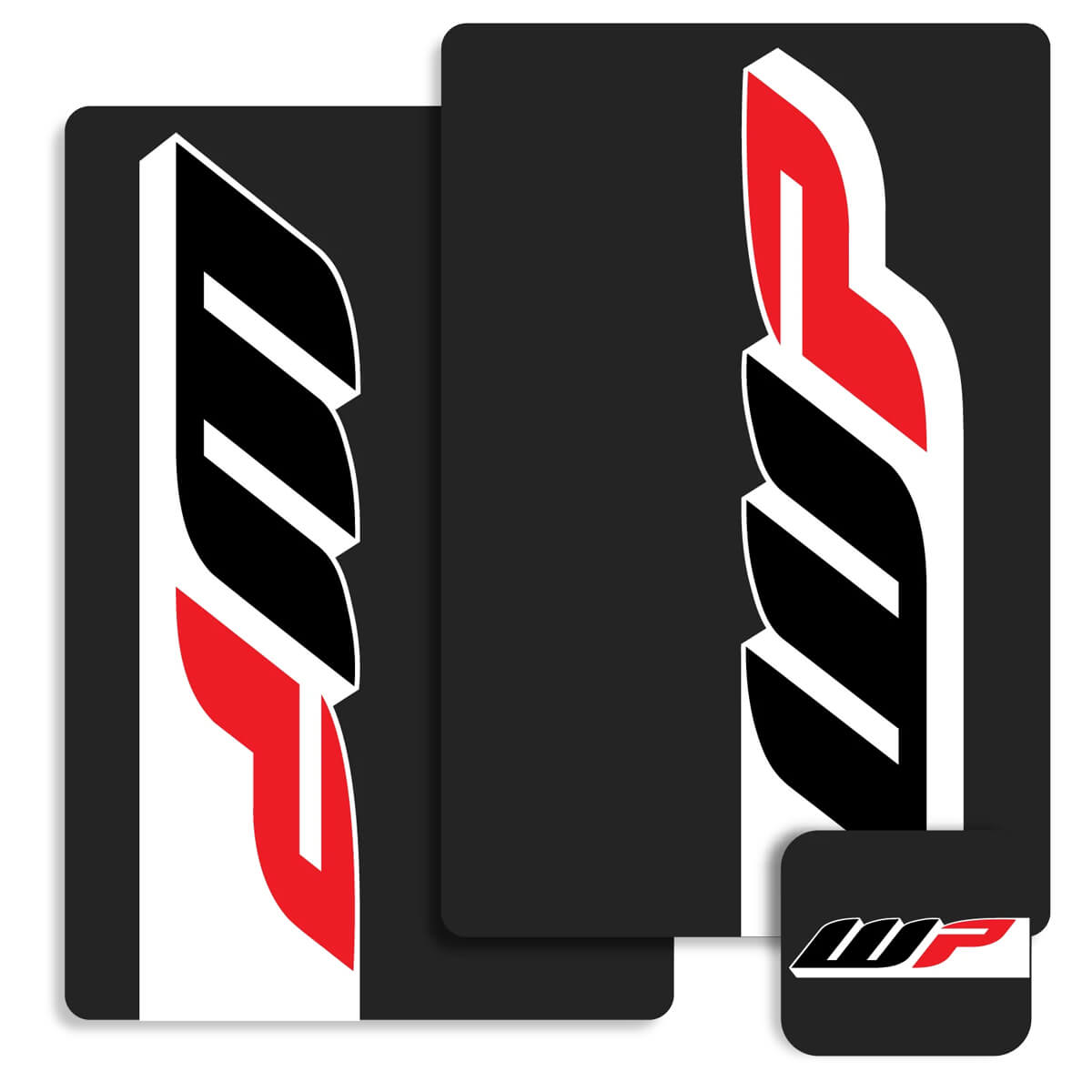 WP Suspension Stickers - Black